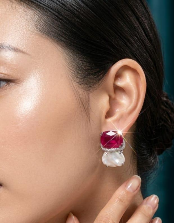 Ruby Pearl Luxe Drops