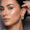 Aurora Multicolor Crystal Hoops