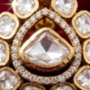 Rajwada Polki Teardrop Studs