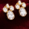 Celeste Crystal Teardrop Studs