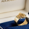 Triple-Band Statement Ring.