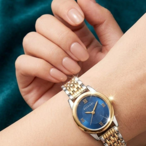 Midnight Blue Two-Tone Watch